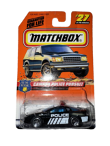 MATCHBOX MATTEL WHEELS CAMARO POLICE PURSUIT SERIES 4 #27 OF 75 - $11.87