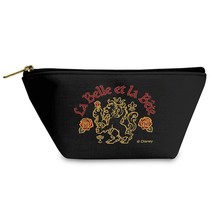 Disney Beauty and the Beast Crest Pouch - Dark Version - £17.56 GBP