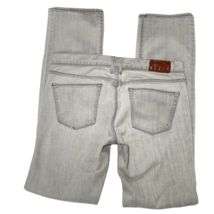 MADEWELL Jeans Rail Straight Stretch Gray Denim Women&#39;s Size 26 X 32 - £28.76 GBP