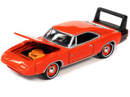 1969 Dodge Charger Daytona HEMI Orange w Black Tail Stripe MCACN Muscle ... - $19.40