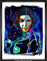 Princess Leia Carrie Fisher Star Wars Alderaan Poster Print Wall Art 18x24 - £21.23 GBP