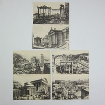1920 Rome Italy Picture Cards Clivio Capitolino Roman Forum Atrium Vesta... - £23.44 GBP