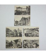 1920 Rome Italy Picture Cards Clivio Capitolino Roman Forum Atrium Vesta... - £23.48 GBP