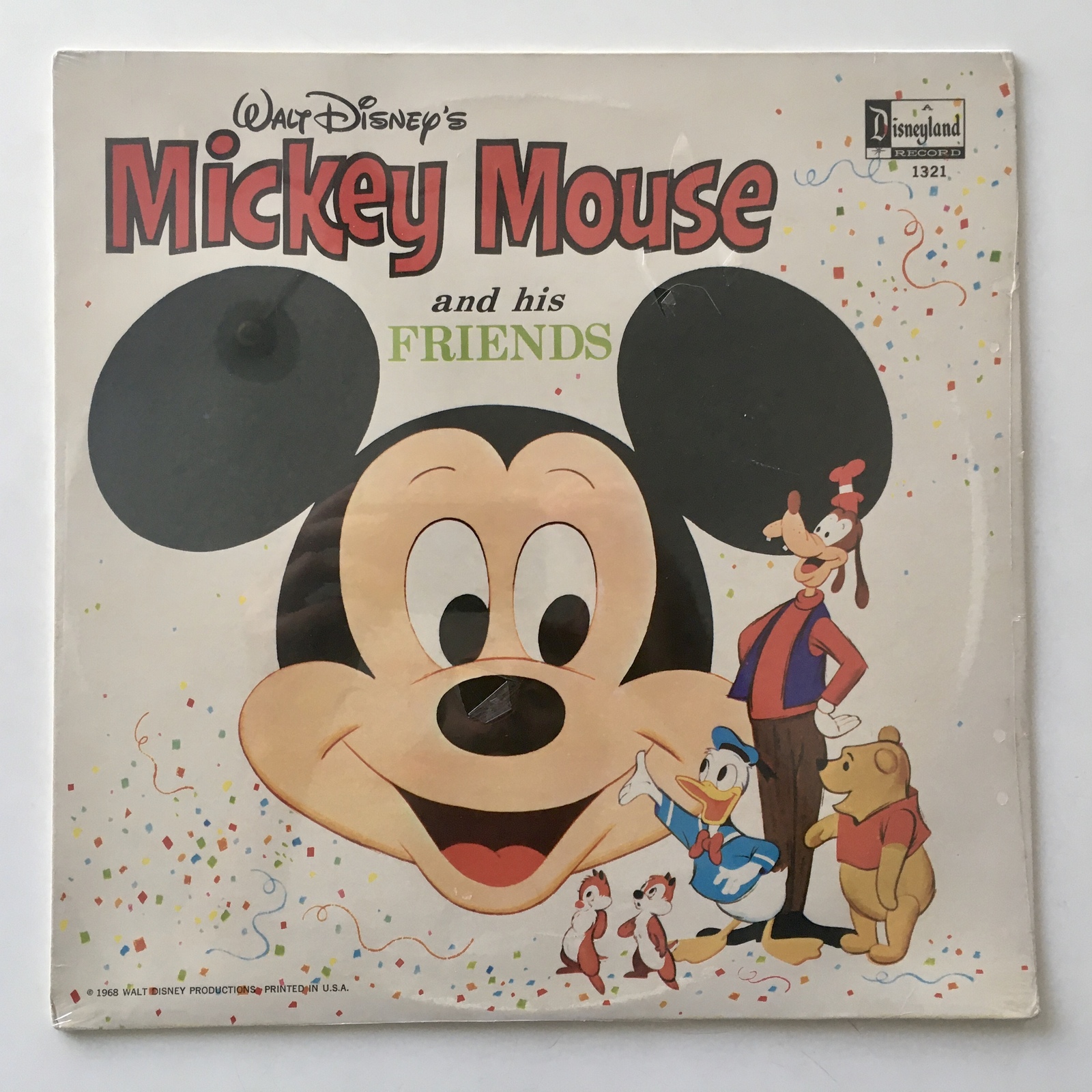 Primary image for Mickey Mouse and His Friends SEALED LP Vinyl Record Album