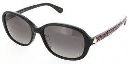 Kate Spade IZABELLA-G-S-0807-WJ Sunglasses Sun Glasses 0807 Black Authentic New - $86.01