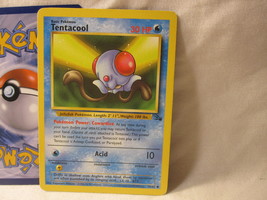 1999 Pokemon Card #56/62: Tentacool, Fossil Set - £3.14 GBP