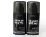 Redken Brews Work Hard Maximum Control Molding Paste 3.4 Fl Oz Lot of 2 - $38.99