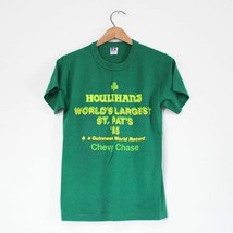 Vintage Houlihans Worlds Largest St Pats 1985 T Shirt Small - £25.00 GBP
