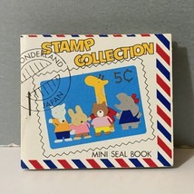 Vintage Sanrio 1979 Stamp Collection Mini Seal Sticker Book - $44.99