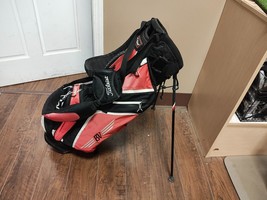 Titleist Voikey Dual Strap Golf Stand Bag Red/Black w Raincover - £111.20 GBP