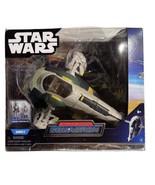 Star Wars Micro Galaxy Squadron Jango Fett’s Starship Series 2 Damaged Box - £16.12 GBP