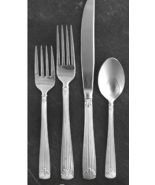 Vintage REED &amp; BARTON  Savoir Faire Stainless Steel Flatware Spoon Fork ... - $13.70 CAD