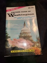 Visitors Guide of Washington DC, Vintage c1977 Color Edition Illustrated - £5.45 GBP