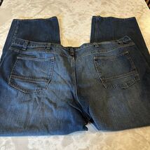 THE FOUNDRY SUPPLY CO YOUNG MENS BLUE JEANS 50X32 RELAXED FIT FLEX COTTO... - $17.25