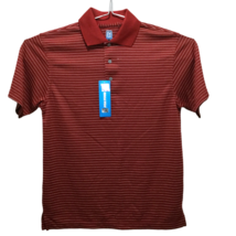 PGA Tour Men&#39;s Golf Polo Shirt Size S DRY Performance Red Striped NWT - £27.65 GBP