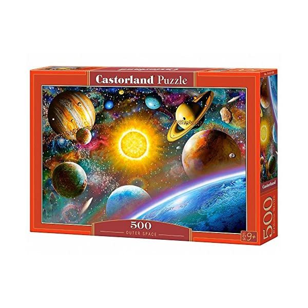 Castorland Outer Space Jigsaw Puzzle (500-Piece, Multi-Colour)  - $41.00