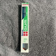 1 Vintage Butler G-U-M Soft Toothbrush 4 Row Adult 411 Full Size Head Blue - $18.80