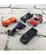 Hot Wheels Diecast Collectible Cars Lot Of 5 Dragster Futuristic - $11.88