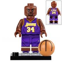 Basketball NBA Player Shaquille O&#39;Neal Minifigures Building Toy - $3.49