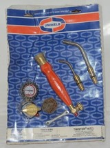 Uniweld X3BU Twister Soldering Brazing Kit Air Acetylene Quick Connect - $235.99