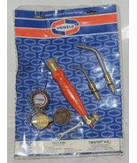 Uniweld X3BU Twister Soldering Brazing Kit Air Acetylene Quick Connect - £184.32 GBP