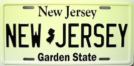 New Jersey License Plate Novelty Fridge Magnet - $7.99