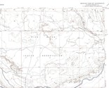 Mexican Pass SW Quadrangle Wyoming 1958 USGS Topo Map 7.5 Minute Topogra... - $23.99