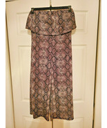 Sensational Collection Size Medium Leopard Print Sleeveless Jumpsuit (NEW) - £15.54 GBP