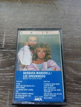 Barbara Mandrell~ Lee Greenwood~ Meant For Each Other~Cassette Tape Audio Album - £12.36 GBP