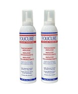 Original FOLICURE FOR FULLER THICKER HAIR Thickening MOUSSE 8 oz Lot Of 2 - £70.36 GBP