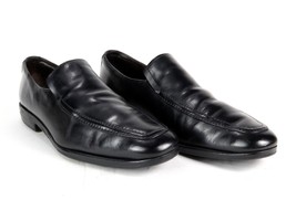 Genuine Bucktown Black &quot; ALLEN EDMONDS &quot; Men&#39;s 11 B Leather Square Toe Loafers - $34.25