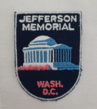 Jefferson Memorial Washington D.C. ~ Travel Souvenir Woven Patch Badge - £5.40 GBP