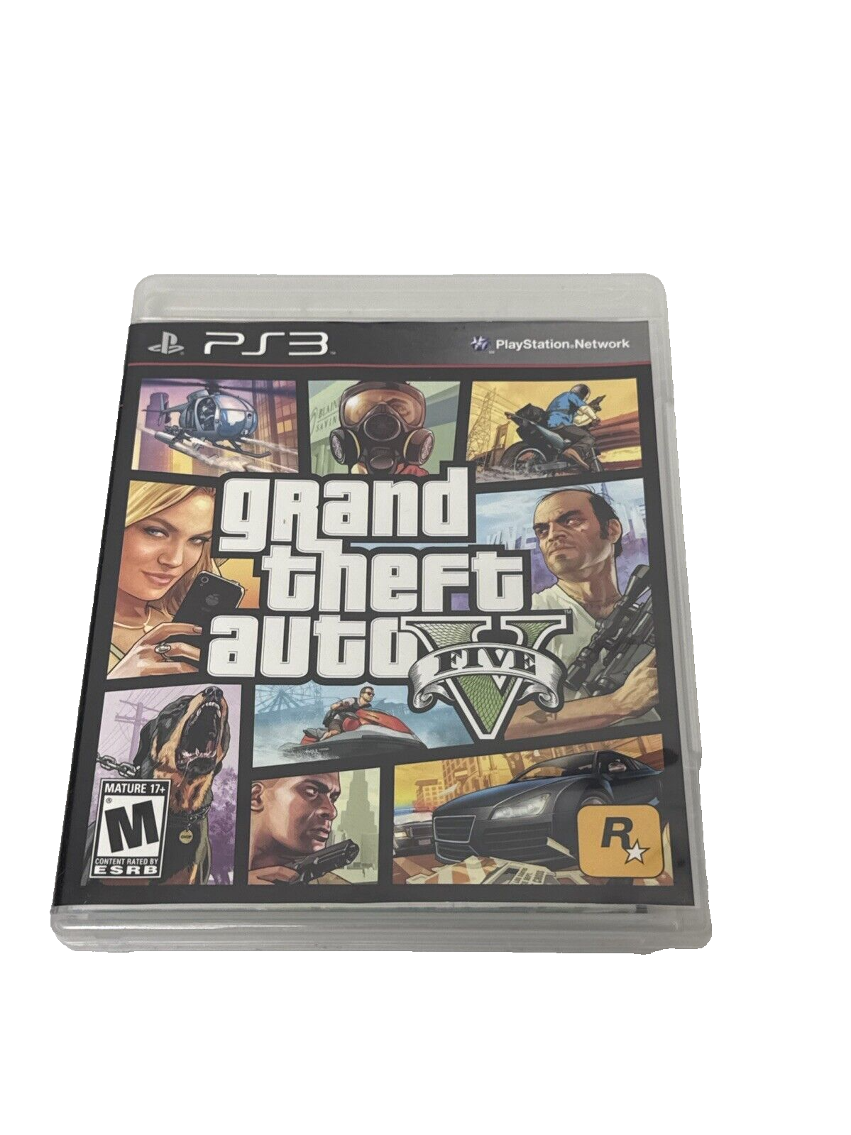 Grand Theft Auto V 5 PS3 PlayStation 3 2013 CIB Complete with Map - $13.10
