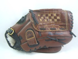  MacGregor M500 12.5&quot; Brown RHT Genuine Leather Baseball Glove - £23.40 GBP