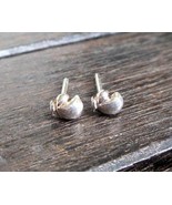Minimalist Silver Earrings, 925 Sterling Stud Earrings, Boxing Glove Ear... - £5.19 GBP+