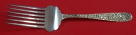 Repousse by Kirk Sterling Silver Buffet Fork 6-Tine 925/1000 Mark 10&quot; Se... - £302.84 GBP