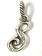 Authentic Brighton Number &quot;8&quot; Eight Charm, K91528, Silver Finish,  New - £9.86 GBP