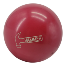 Vintage 15lb Hammer Joy Pink Urethane Bowling Ball Drilled - £77.18 GBP