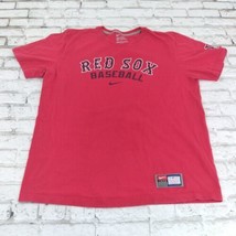 Nike Shirt Mens XL Red Sox MLB Baseball Athletic Casual Short Sleeve Cre... - $19.99