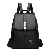 Genuine Women Leather Backpacks Shoulder Bags Female Backpack Ladies Travel Ruck - £36.69 GBP