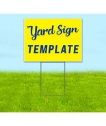 YARD SIGN TEMPLATE 18x24 Yard Sign Corrugated Plastic Bandit Lawn USA - £22.72 GBP+