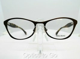 Vera Wang V 385 (Br) Brown 51-17-137 Mm Eyeglass Frame - £41.00 GBP