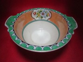 Noritake Japan ceramic bowl floral 2 1/2 x 6&quot; [30J] - $19.80