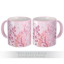 Summer Flower Plants : Gift Mug Leaves Baby Shower Girlish Pattern Engagement De - £12.56 GBP
