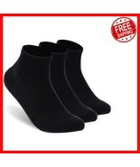 Comfortable Thin Merino Wool Ankle Socks - Moisture-Wicking, Unisex, 3 P... - $49.57 CAD