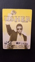 USHER - VINTAGE ORIGINAL TOUR 2004 09/10/2004 CLOTH BACKSTAGE PASS - £9.43 GBP