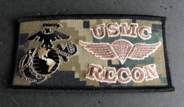 Marine Corps Marines Recon Para Usmc Embroidered Jacket Patch 4.25 X 2 Inches - £4.53 GBP
