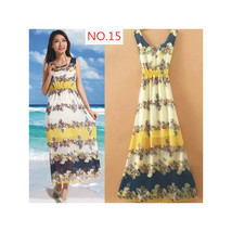  Floral Light Summer Dress with Lining   Yellow White Relaxed Fit Sleeve... - $24.30
