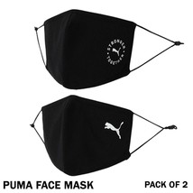 Puma Face Mask Adjustable 5 Layer Protection Reusable Mask Unisex Set Of 2 - £17.03 GBP