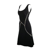 Alexander McQueen S/S 2003 LBD Frankenstein Stitch Patchwork Black Dress... - $807.02